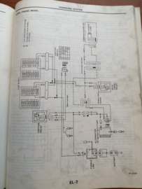 Service manual '' Model B11 series Supplement II'' SM4E-B11SG0 Used part.