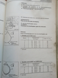 Werkplaatshandboek '' Model T12 '' SM6D-0T12G0 Nissan Bluebird T12 Used part.