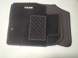 Floor mat set Nissan Micra K13 KE745-1H051 Original