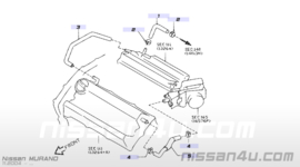 Hose-blow by, A Nissan 11826-8J110 J31/ Z50