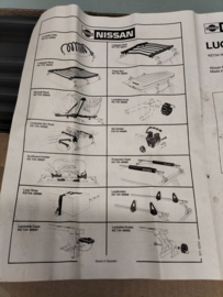 Luggage rack Nissan KE734-99910 Original.
