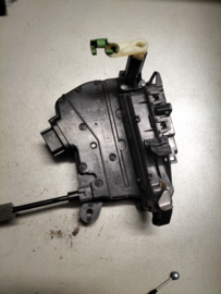 Lock & remote control, assy-front door, left-hand Nissan Micra K14 80501-5FA1A Used part.