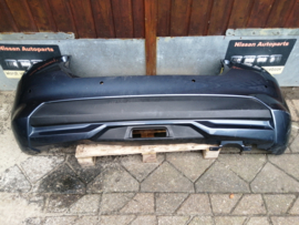 Fascia kit-rear bumper Nissan Micra K14 85022-5FA0H blue / gray