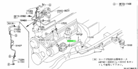Hose clamp 18 MM Nissan 08723-11800 Used part.