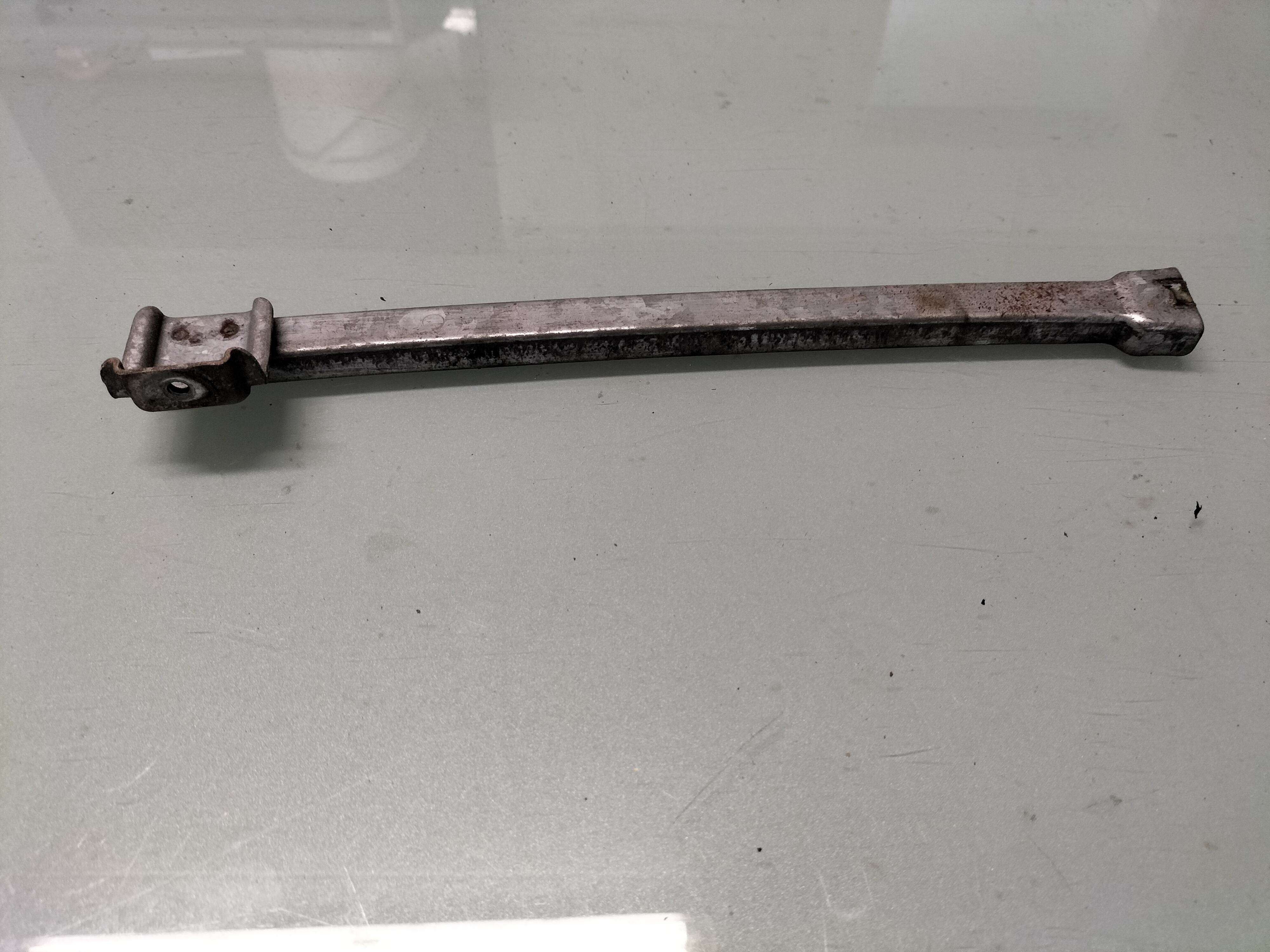 Assy-sash, front door lower ''B'' left-hand Datsun Cherry E10 80215-M0200 Used part.