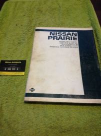 Service manual ''Model M10 series Supplement-III''  SM7E-M1HSE0 Nissan Prairie M10