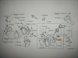 Resistance-electric Nissan 27150-60R01 C23/ F23/ Y10 Original.
