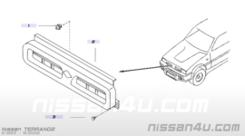 Grille Nissan Terrano2 R20 62310-0F025