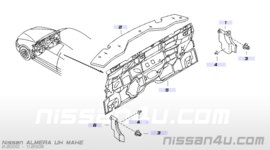 Schutbordisolatie Nissan Almera N16 67900-5M200