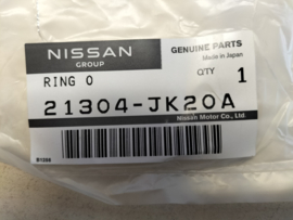 Pakking motoroliekoeler Nissan 21304-JK20A Origineel.