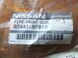 Pipe-front cooler, high A Nissan Micra K11 92441-6F610 Original.