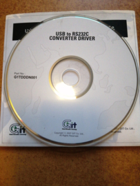 Kia ''USB to RS232C CONVERTER DRIVER'' Dvd G1TDDDN001, Used part.