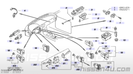 Remlichtschakelaar Nissan 25320-75A00