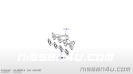 Manifold-exhaust K9K Nissan 14004-BN700 K12/ N16