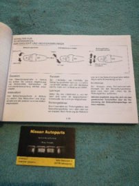 Instructieboekje '' Nissan Primera P11 '' OM9G-0P11E0E