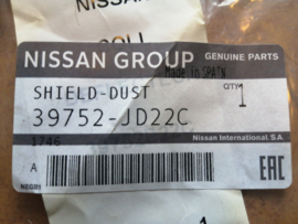Shield-dust Nissan Qashqai J10/ JJ10 39752-JD22C Original.