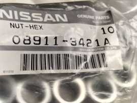 Nut Nissan 08911-3421A Original.