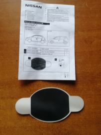 Door handle protector Nissan KE537-AX000-GR E11/ K12 (half set)