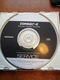 Consult-II Software Update CD-ROM DIAG: AED06E/ AFD06E/ ASD06E/ EGD06E/ EID06E/ UED06E C-II Converter: AER05A