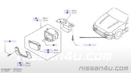 Mistlamp linksvoor Nissan Sunny GTI N14 B6155-63C10