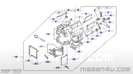 Heating unit front Nissan Micra K11 27110-1F610 (27110-1F600)