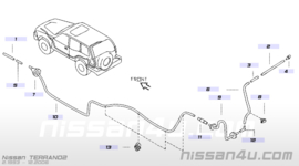 Ruitensproeierslang achterwisser Nissan Terrano2 R20