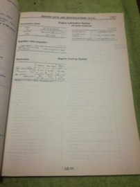 Service manual ''Model D21 series Supplement-X'' Nissan Pickup D21