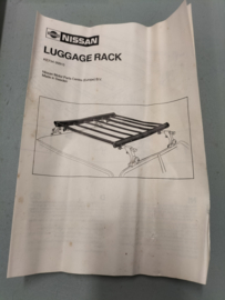 Luggage rack Nissan KE734-99910 Original.