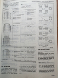 Service manual '' Model 910 series '' SM0E-0910G0 Nissan Bluebird 910