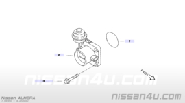 Gasklephuis CD20 Nissan 16118-2N100