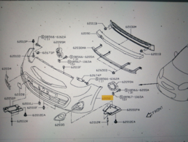 Voorbumper Nissan Micra K13 62022-1HA0A