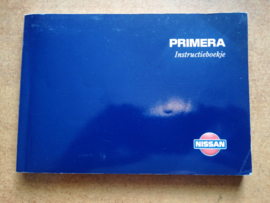 Instructieboekje '' Nissan Primera P11'' OM0D-0P11E0E