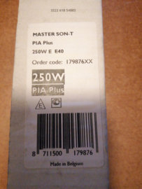 Philips Master SON-T PIA Plus 250W 220 E40 E New