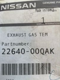 Uitlaatgastemperatuursensor Nissan 22640-00QAK J10/ J11/ T32