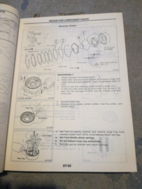 Service manual '' model B13 and N14 series Volume 2 '' Nissan 100NX B13 / Nissan Sunny N14  SM1E-2N4BG0 Gebruikt.