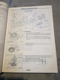 Service manual '' model B13 and N14 series Volume 2 '' Nissan 100NX B13 / Nissan Sunny N14  SM1E-2N4BG0