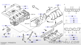 Inlaatspruitstukpakking Nissan 14035-9F610 N16/ P12/ V10 Origineel