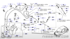 Ruitensproeierslang Nissan Micra K11 28940-5F012