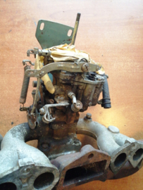Carburateur / inlaatspruitstuk samenstelling Datsun Cherry F10 FII 100A