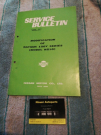 Service Bulletin Nissan Datsun volume 217
