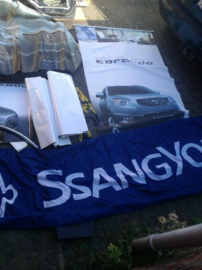Diverse promotiemateriaal Ssangyong Korando