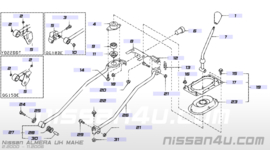 Schakelstang Nissan Almera N16 34550-BM500