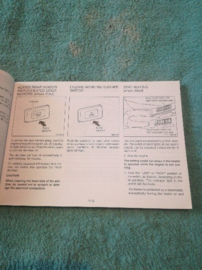 Instructieboekje ''Nissan Primera P11'' OM6E-0P11E0E