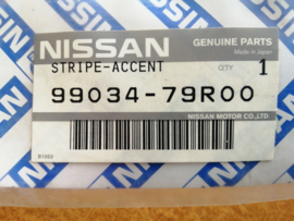 Stripe-accent Front bumper Nissan Sunny Wagon Y10 99034-79R00