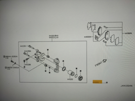 Seal kit-disc break Nissan 44120-8J127 Original.