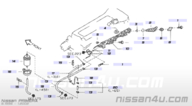 Afdichtring Injector CG10DE / CG13DE / GA16DE / SR20DE(L) Nissan 16636-2F200 K11/P11/WP11