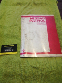 Service manual "Model 160 series Supplement-II'' SM4E-160SG0 Nissan Patrol K160