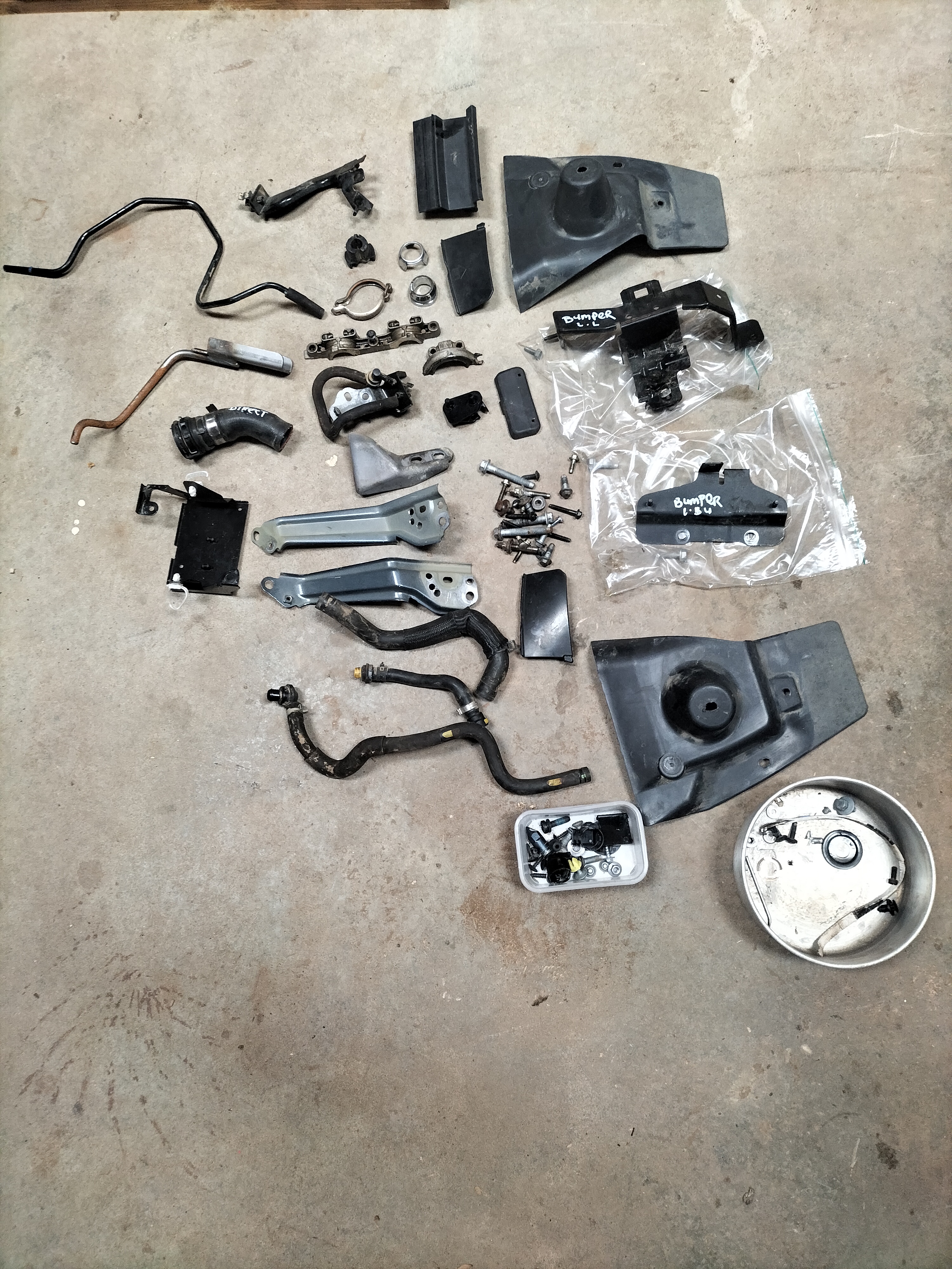 Set diverse gebruikte onderdelen Nissan Micra K14 (20250814) Gebruikt