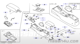 Versnellingspookconsole Nissan Primera P11 96935-2F910