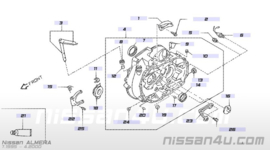 Oliekeerring ingaande-as versnellingsbak Nissan 32113-M8000 Nieuw